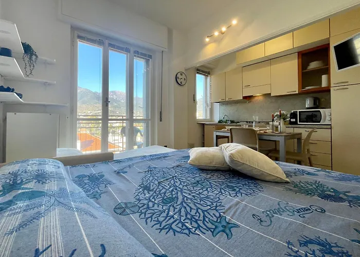 150mt Dal Mare Monolocale In Centro Con Vista Aperta, Wi-fi E A/c Lejlighed